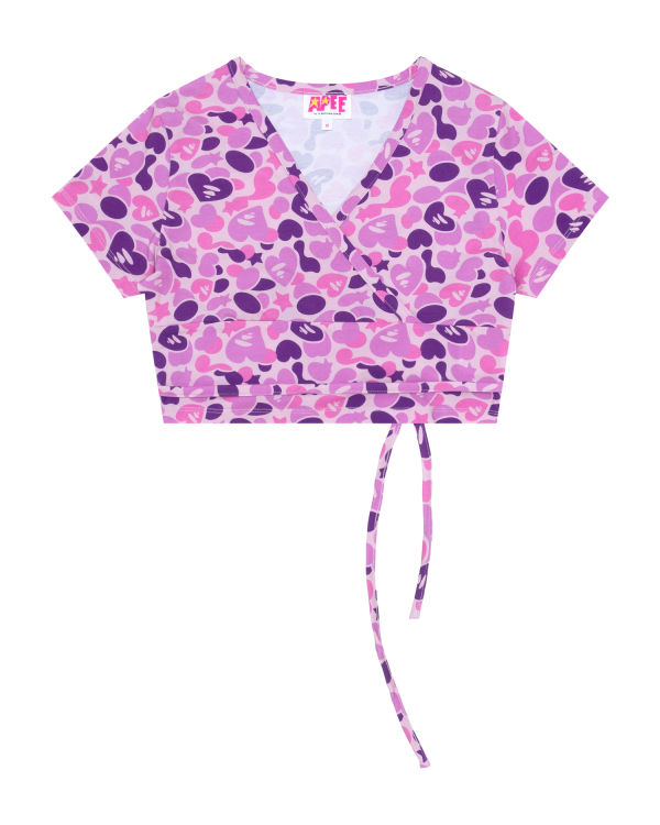 Chemisier Bape Printed Femme Violette | VYBRE1857