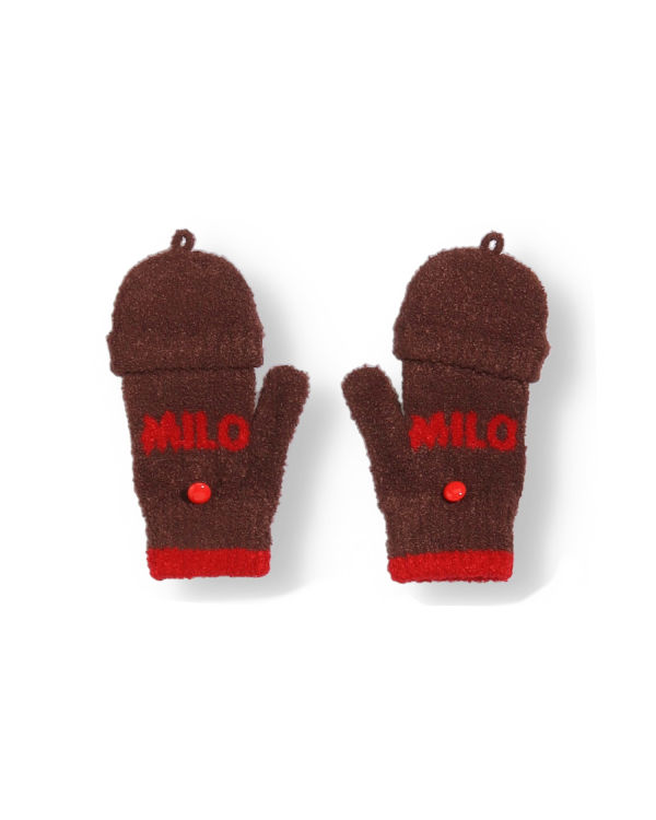 Gants Bape Milos Enfant Marron | YIJHE9836