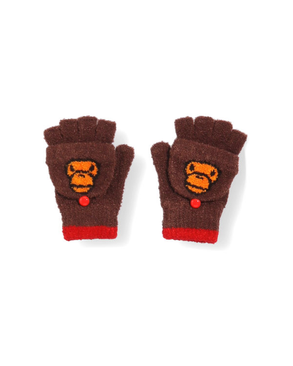 Gants Bape Milos Enfant Marron | YIJHE9836