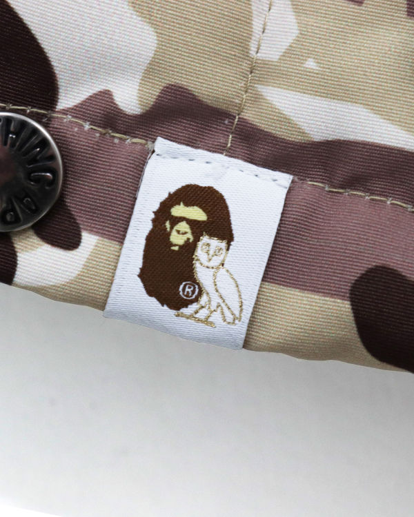 Gilet Bape X OVO Woodland Camo Homme Beige | ILZAJ8931