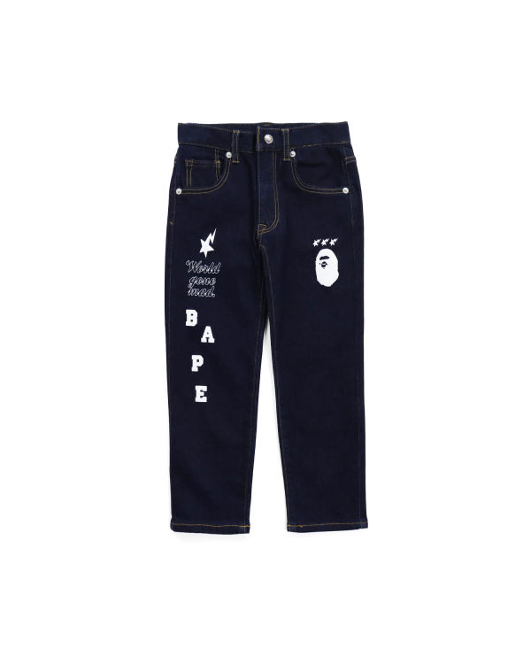 Jean Bape Multi Print Enfant Bleu | ZQCNT4375