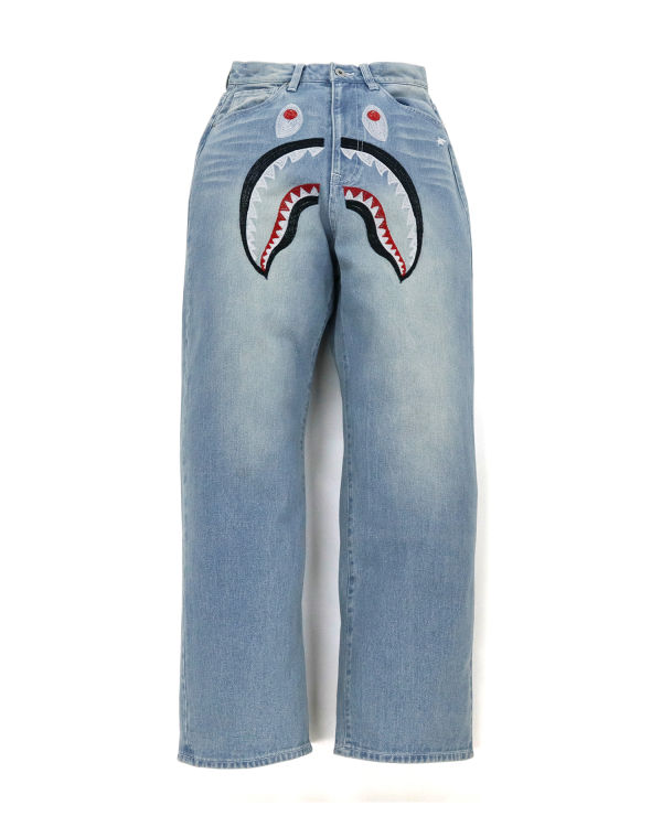 Jean Bape Shark Femme Bleu | DIWNL6598