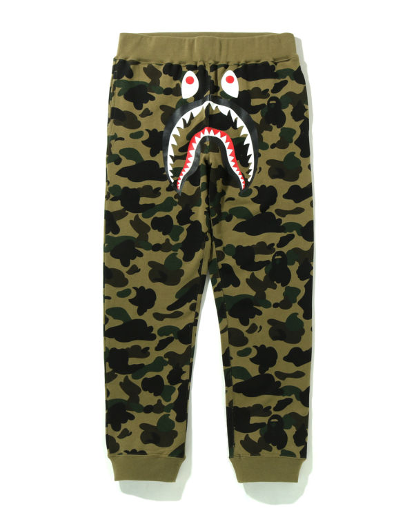 Jogging Bape 1st Camo Shark Slim Homme Vert | MLHZN4683