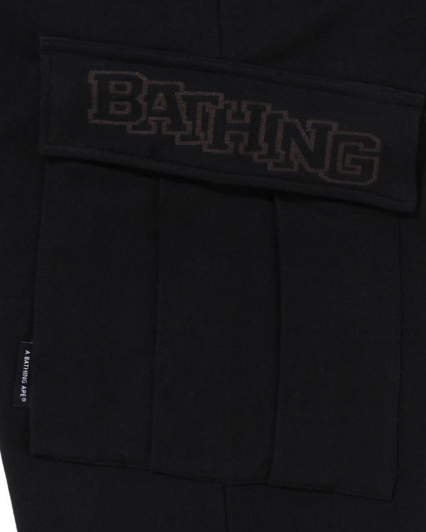 Jogging Bape 6 Pocket Relaxed Fit Homme Noir | NILZS6213