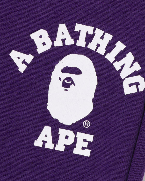 Jogging Bape College Enfant Violette | ZEPKS4736