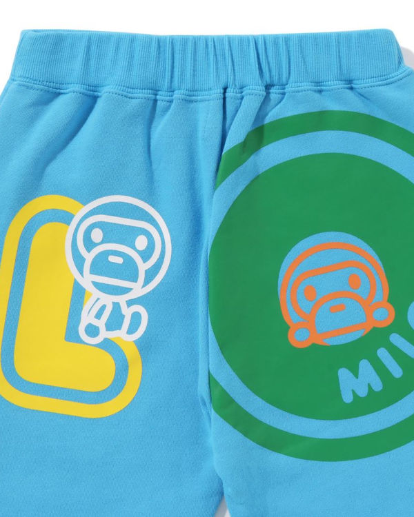 Jogging Bape Milo Font Enfant Bleu | DQSNI3084