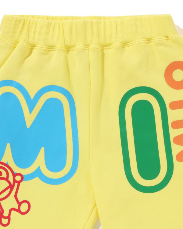 Jogging Bape Milo Font Enfant Jaune | FPLBQ1263