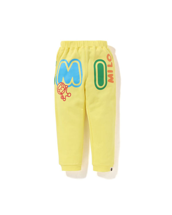 Jogging Bape Milo Font Enfant Jaune | FPLBQ1263