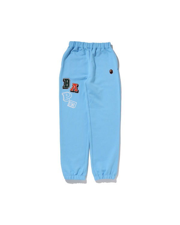 Jogging Bape Multi Fonts JR Enfant Bleu | KSTEL6582