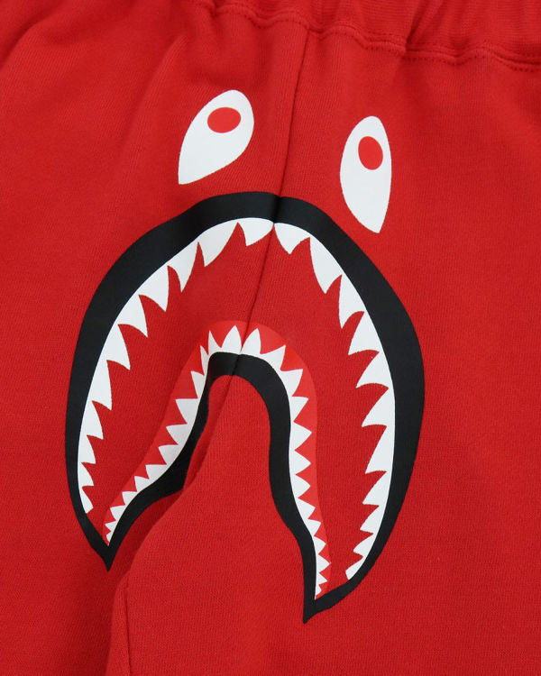 Jogging Bape Shark Slim Enfant Rouge Clair | QAGOP0198