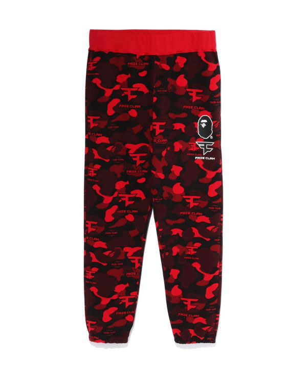 Jogging Bape X Faze Clan Homme Rouge Clair | SMRCT4807