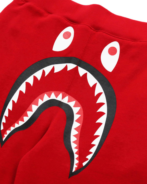 Jogging Bape X OVO Woodland Camo Shark Reversible Homme Rouge Clair | CBUNS4209