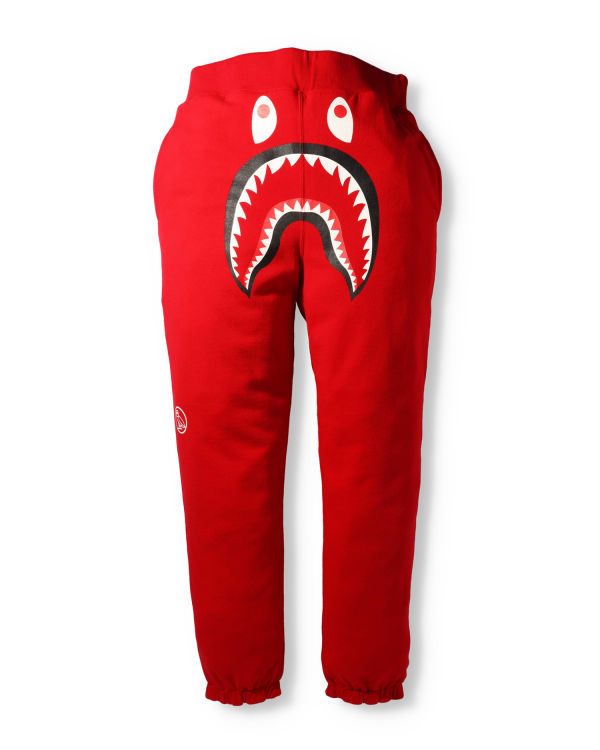 Jogging Bape X OVO Woodland Camo Shark Reversible Homme Rouge Clair | CBUNS4209