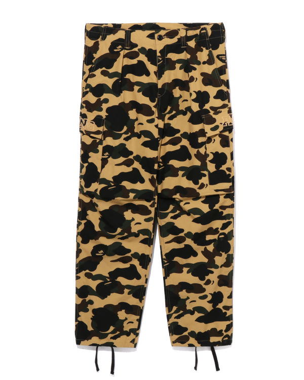 Pantalon Bape 1st Camo 6 Pocket Homme Jaune | FXQIJ5316