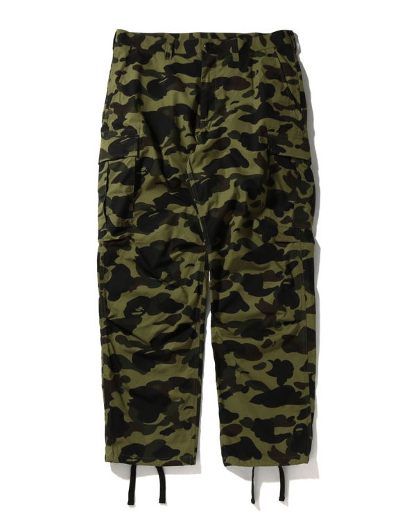 Pantalon Bape 1st Camo Cargo Homme Vert | KVQZJ2715