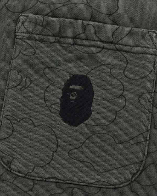 Pantalon Bape Line 1st Camo Washed Slim Homme Noir | GMQFN6274