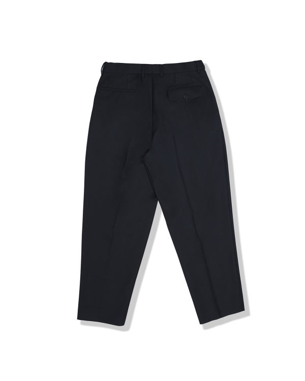 Pantalon Bape Plissé Homme Noir | ZGDCL7504