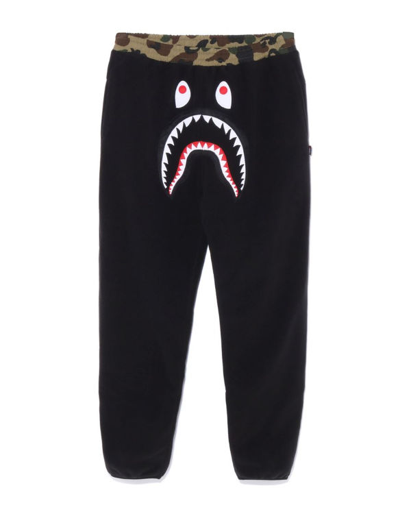 Pantalon Bape X Polartec 1st Camo Shark Femme Noir | QWOMD4963