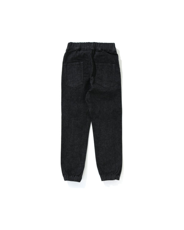 Pantalon Jogging Bape Shark Denim Enfant Noir | GAYQF0216