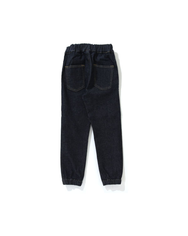 Pantalon Jogging Bape Shark Denim Enfant Bleu | MPJYF7318