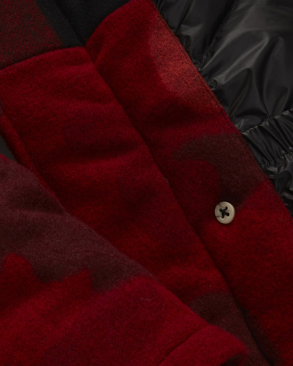 Parka Bape X Woolrich Arctic Homme Rouge Clair | KIVZL9305