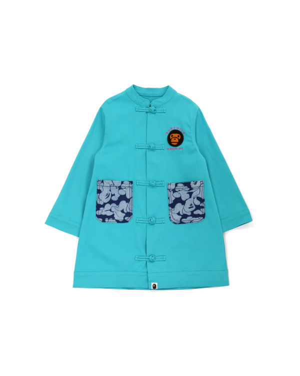 Peignoir Bape Milo Patch Enfant Vert Clair | KBFQA9156