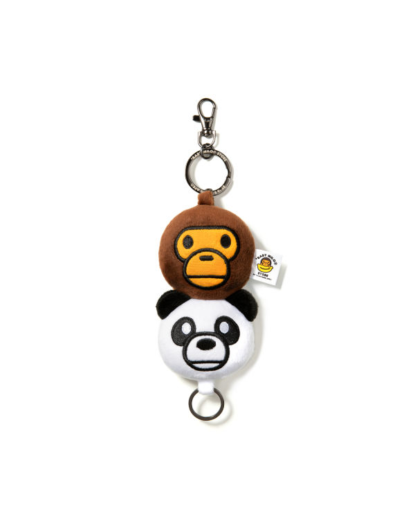 Porte-clés Bape Milo Plush Homme Blanche | KOVDX9748