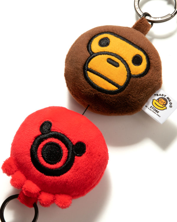 Porte-clés Bape Milo Plush Homme Rouge Clair | PFJUV1859