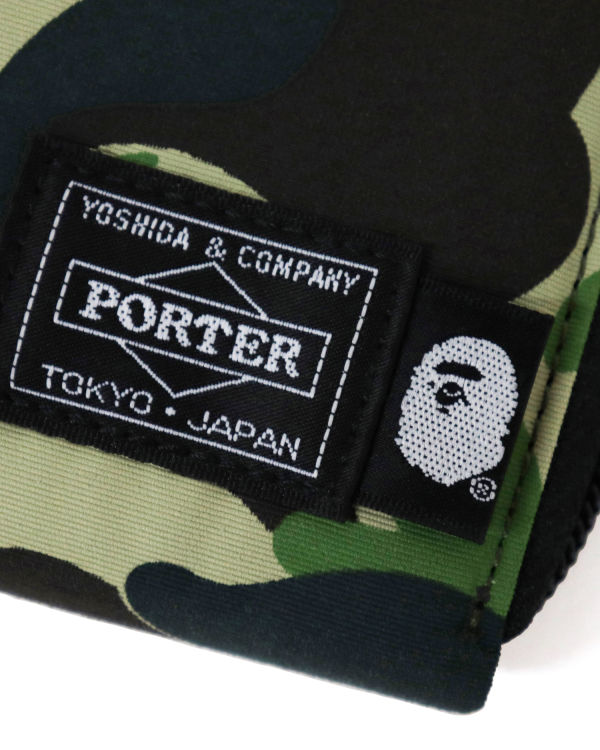 Portefeuilles Bape Porter ABC Camo Mini Homme Vert | PGHCR0836