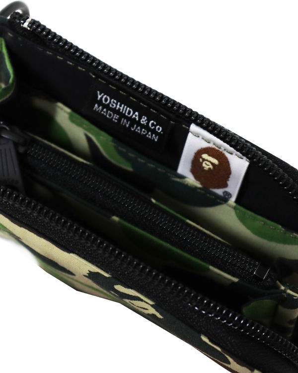 Portefeuilles Bape Porter ABC Camo Mini Homme Vert | PGHCR0836