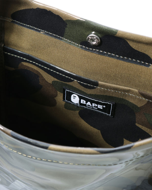 Sacs À Bandoulière Bape 1st Camo Homme Vert | QVEZF0165