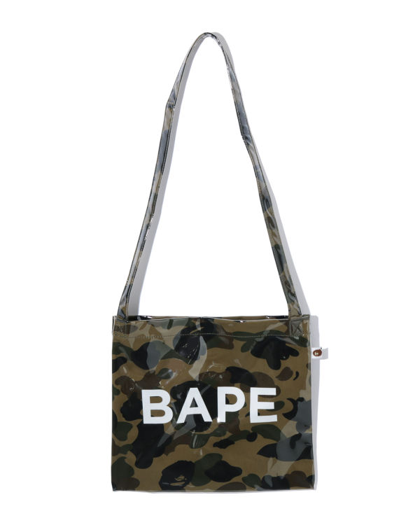 Sacs À Bandoulière Bape 1st Camo Homme Vert | QVEZF0165