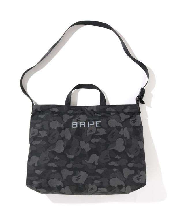 Sacs À Bandoulière Bape ABC Dot Reflective Homme Noir | VEKSC7021