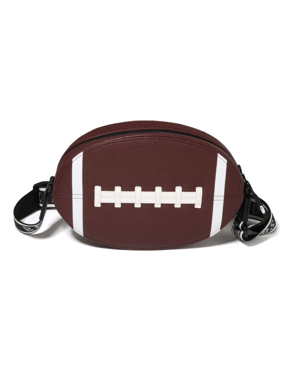 Sacs À Bandoulière Bape Milo Football Enfant Marron | AXZLN3126