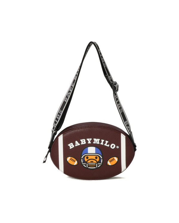 Sacs À Bandoulière Bape Milo Football Enfant Marron | AXZLN3126