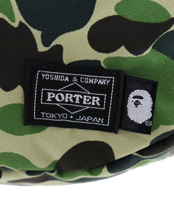 Sacs À Bandoulière Bape Porter ABC Camo Homme Vert | HQEJI6594