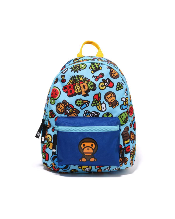 Sacs À Dos Bape Milo Mixed Fruit Enfant Bleu | PKHNL6074