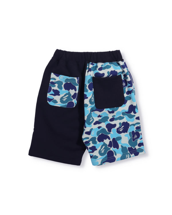 Shorts Bape ABC Camo Milo Face Enfant Bleu | ZVMXC4382