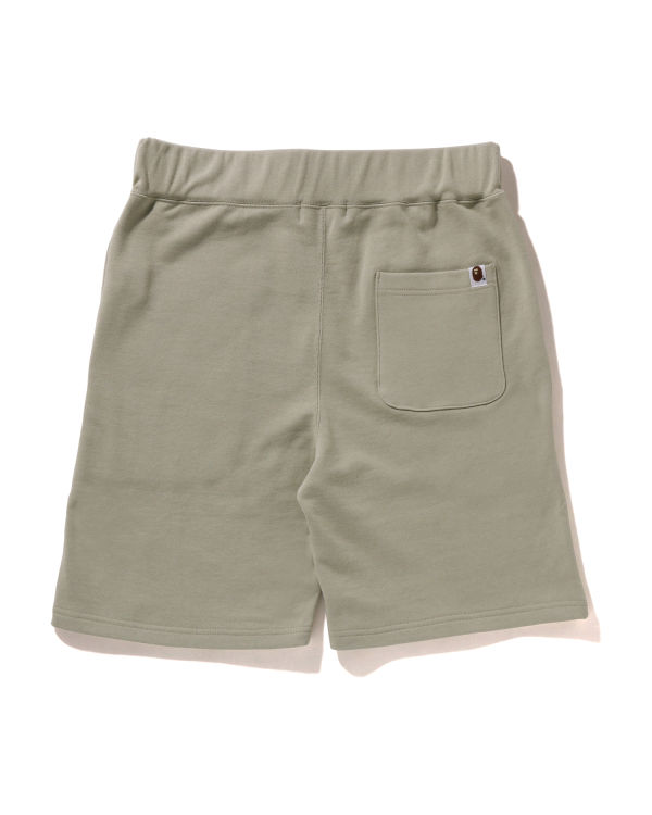 Shorts Bape Ape Head One Point Homme Grise Marron | EMCDB4032