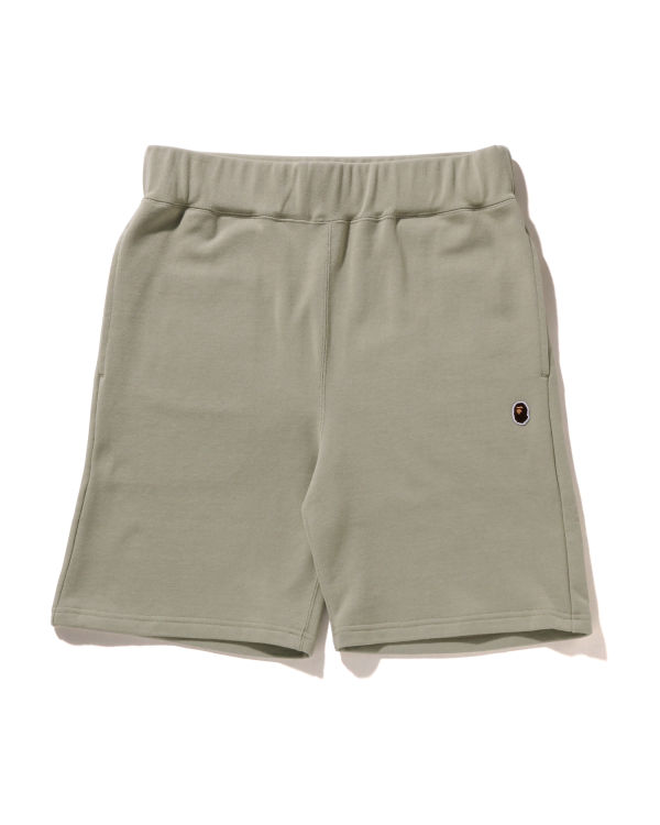 Shorts Bape Ape Head One Point Homme Grise Marron | EMCDB4032