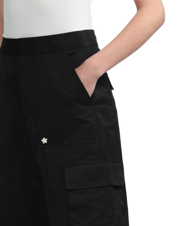 Shorts Bape Cargo culotte Femme Noir | KUCEM3924