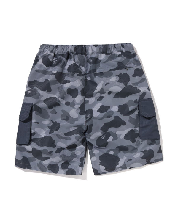 Shorts Bape Honeycomb Camo Cargo Homme Grise | YIFWO4809