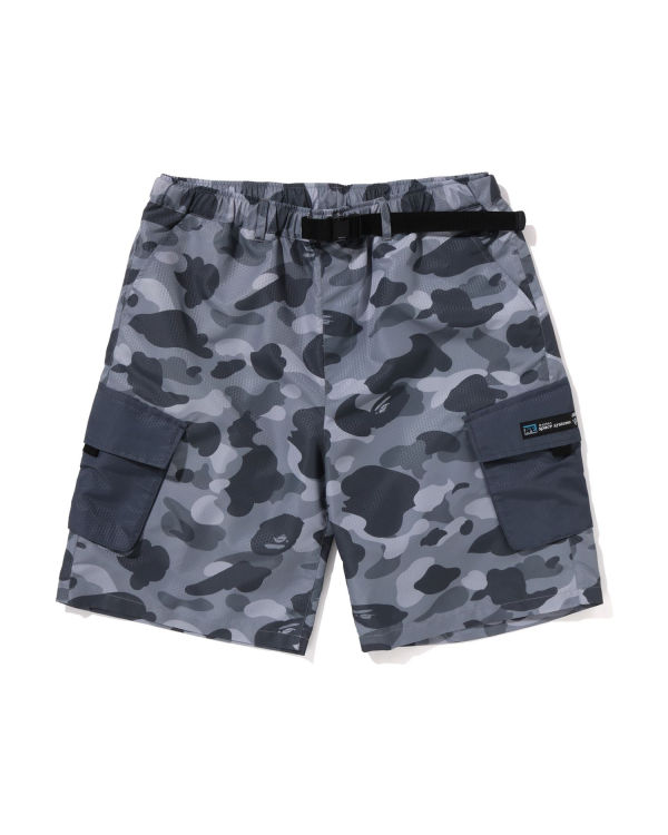 Shorts Bape Honeycomb Camo Cargo Homme Grise | YIFWO4809