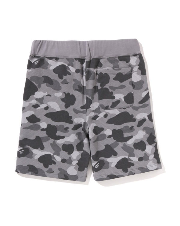 Shorts Bape Honeycomb Camo Shark Homme Grise | LOXWK4386