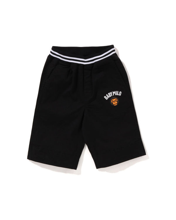 Shorts Bape Milo 1st Camo Cuffed Enfant Noir | YHGFU6257