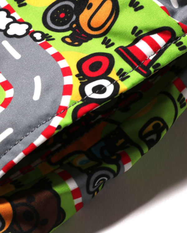 Shorts Bape Milo Racing Beach Enfant Multicolore | YLSVO9504