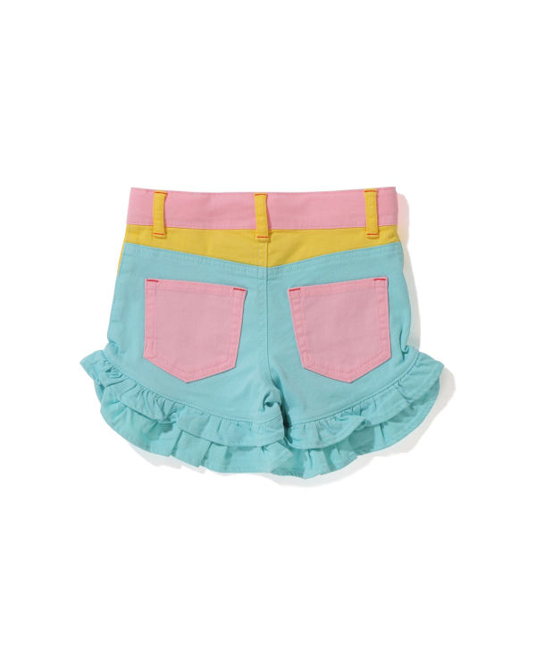 Shorts Bape Strawberry Milo Frill Enfant Bleu Jaune Rose | KZGUH2904