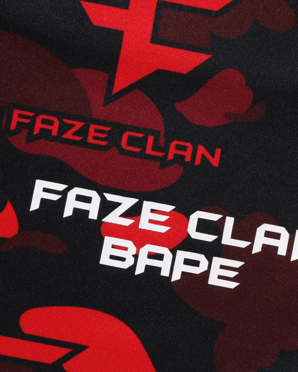 Shorts Bape X Faze Clan Game Enfant Rouge Clair | ONSIZ6417