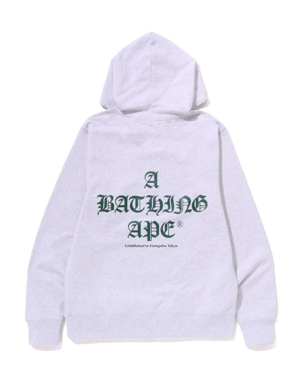 Sweat À Capuche Bape A Bathing Ape Pullover Homme Grise | WXRZU9718