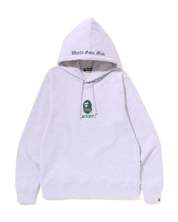 Sweat À Capuche Bape A Bathing Ape Pullover Homme Grise | WXRZU9718